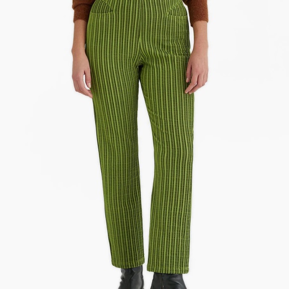 Paloma Wool no 981 Nadir Pants Green NWT - Picture 2 of 5